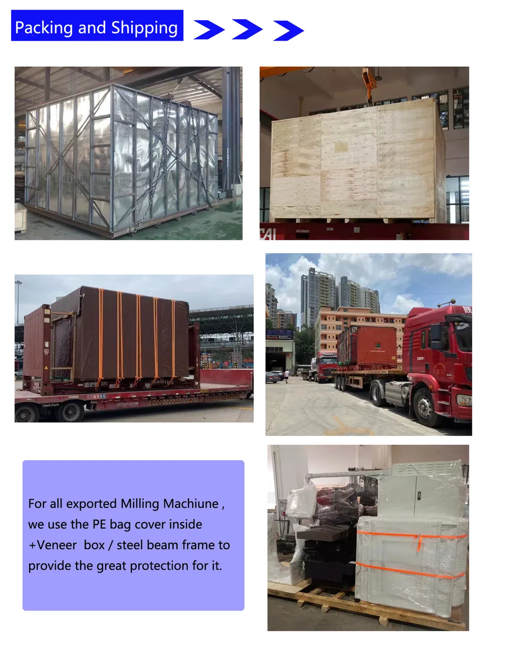 High Quality Precision Metal Efficiency Speed Rigidity Full Automatic Worktable Milling Machine