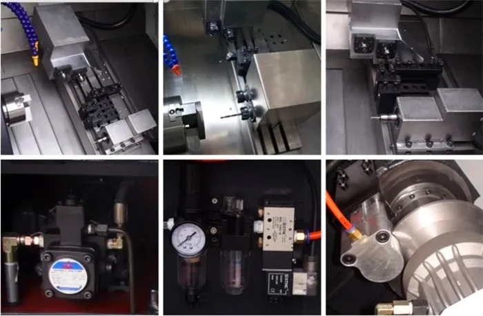 High Quality Turret Type Slant Bed CNC Lathe Machine Tck Series CNC Turning Lathe Metal Lathe