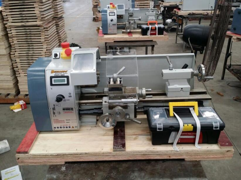 Hot! ! ! Machine Tool 21mm Spindle Bore China Mini Lathe Machine (Wm210V-G)