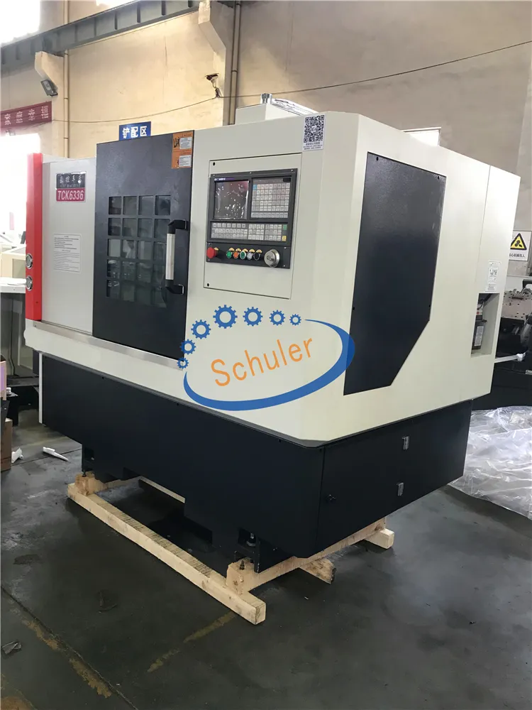 Hot Sale Small CNC Turning Center Slant Bed CNC Lathe Tck6336 (S)