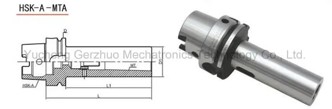 Hsk Shank Morse Taper Hsk100A Mta3 150 Collet Chuck for CNC Machine
