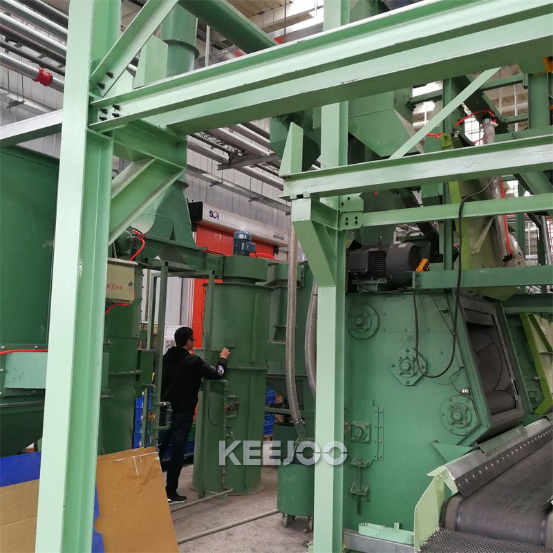 Aluminum Castings Shot Blasting Machine