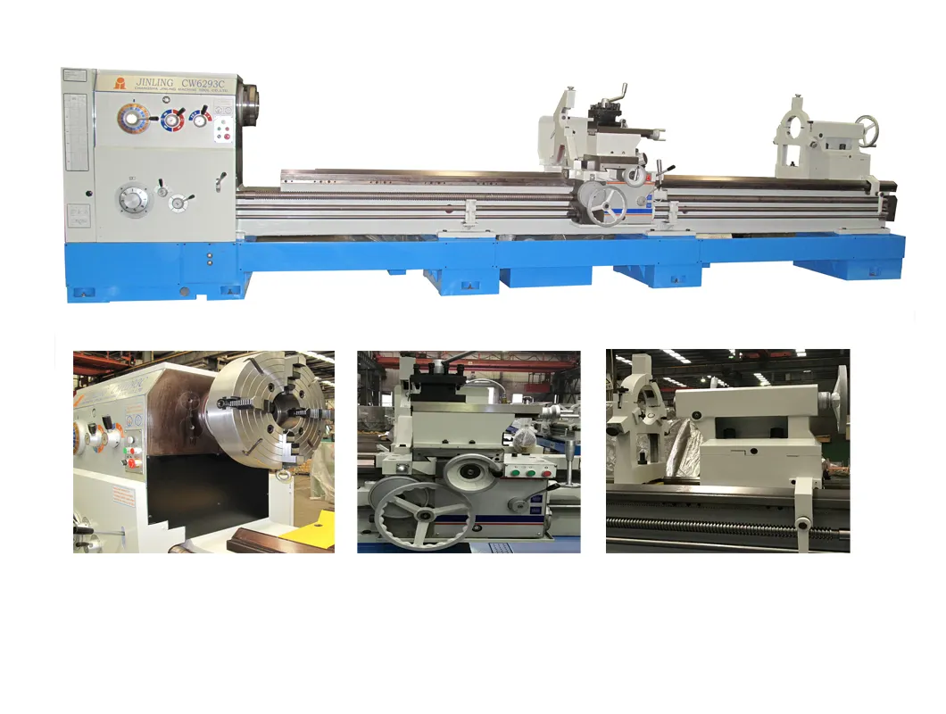 Jinling Cw61 (2) 83c Engine Lathe for Metal Turning