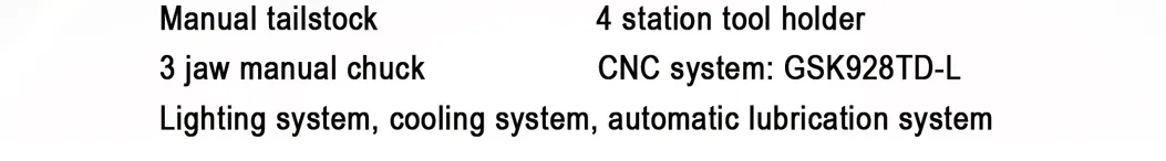 Metal Lathe Automatic Small Tailstock Ck6140A Metal Turning Center CNC Lathe Machine