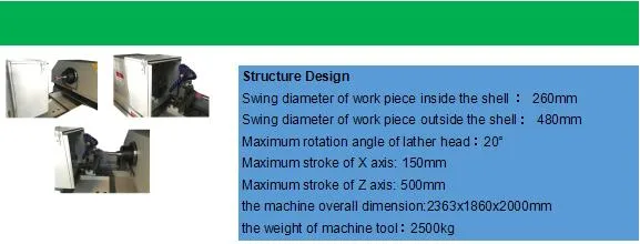 Middle Size Model CNC Internal Grinding Machine Tool Mk2110