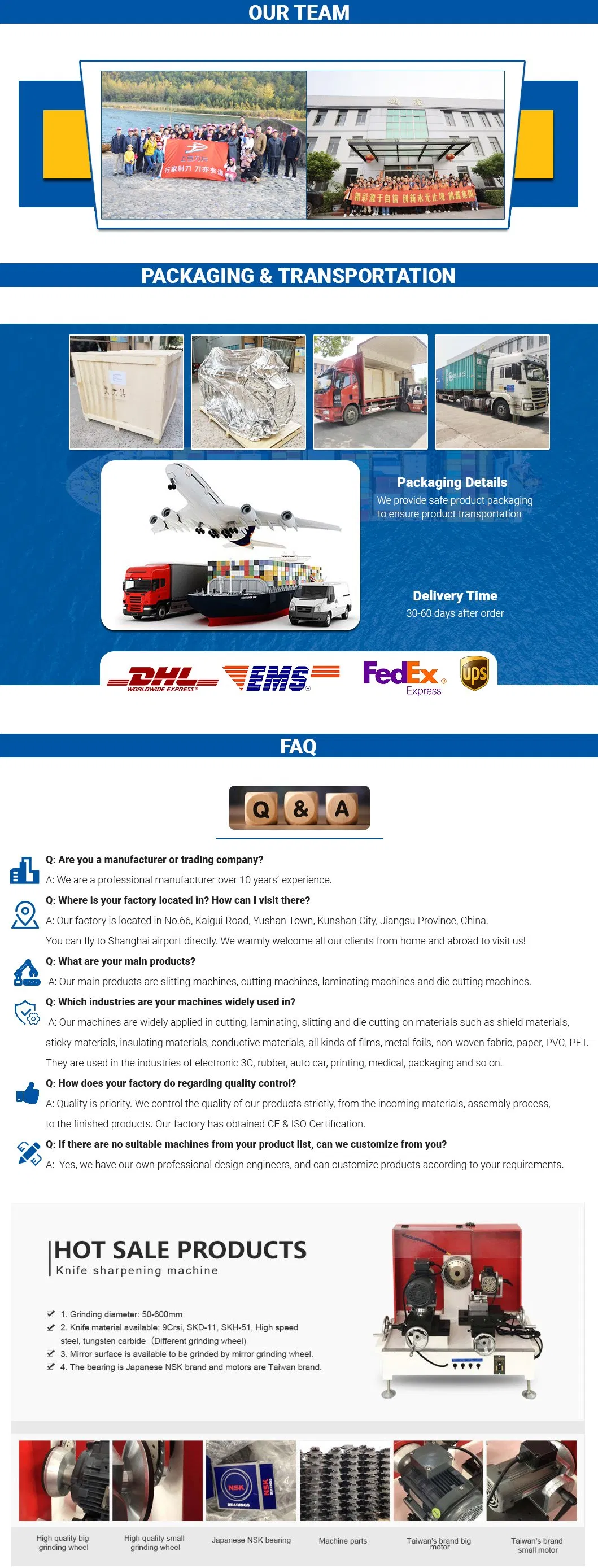 Monthly Deals Industrial Circular Knife Grinding Equipment Round Knife Sharpening Machine