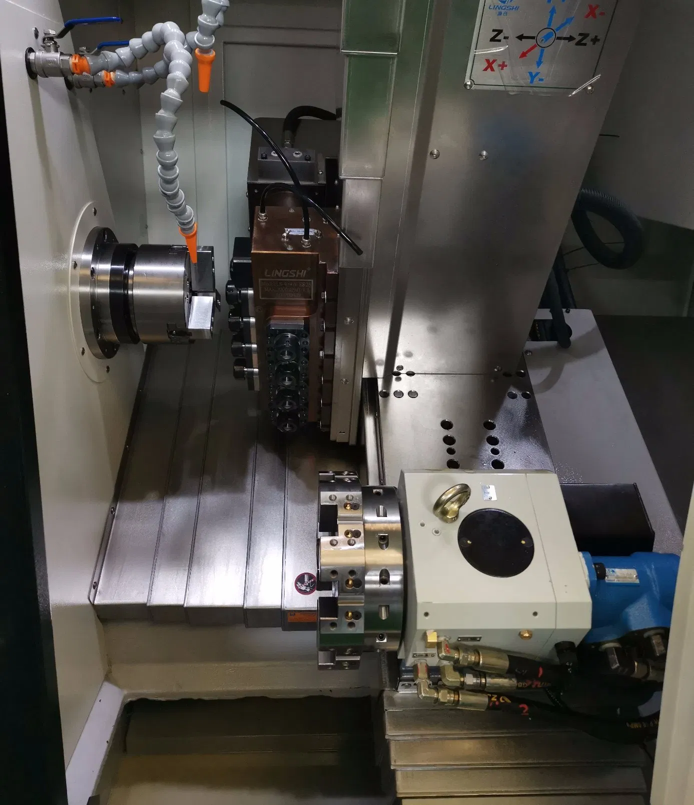 Most Popular 14' Swing Slant Bed CNC Lathe Machine (H6Y)