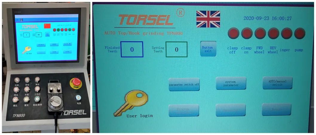 Multi Application Top/Face/Groove/Chip Breaker Slot Automatic Circular Cold Saw Sharpening Machine