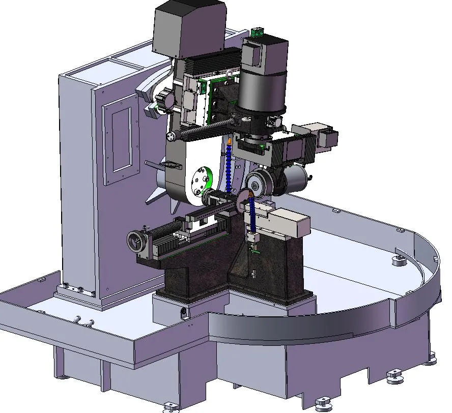 Multi Application Top/Face/Groove/Chip Breaker Slot Automatic Circular Cold Saw Sharpening Machine