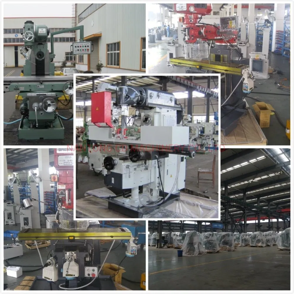 New Heavy Duty Knee-Type Milling Machine