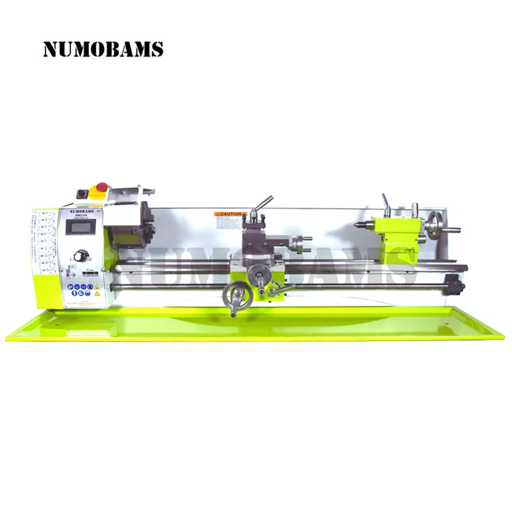 Numobams Wm210L 850W Brushless Motor Mt5 Spindle 800mm Working Length with 125mm Chuck Mini Metal Lathe Machine
