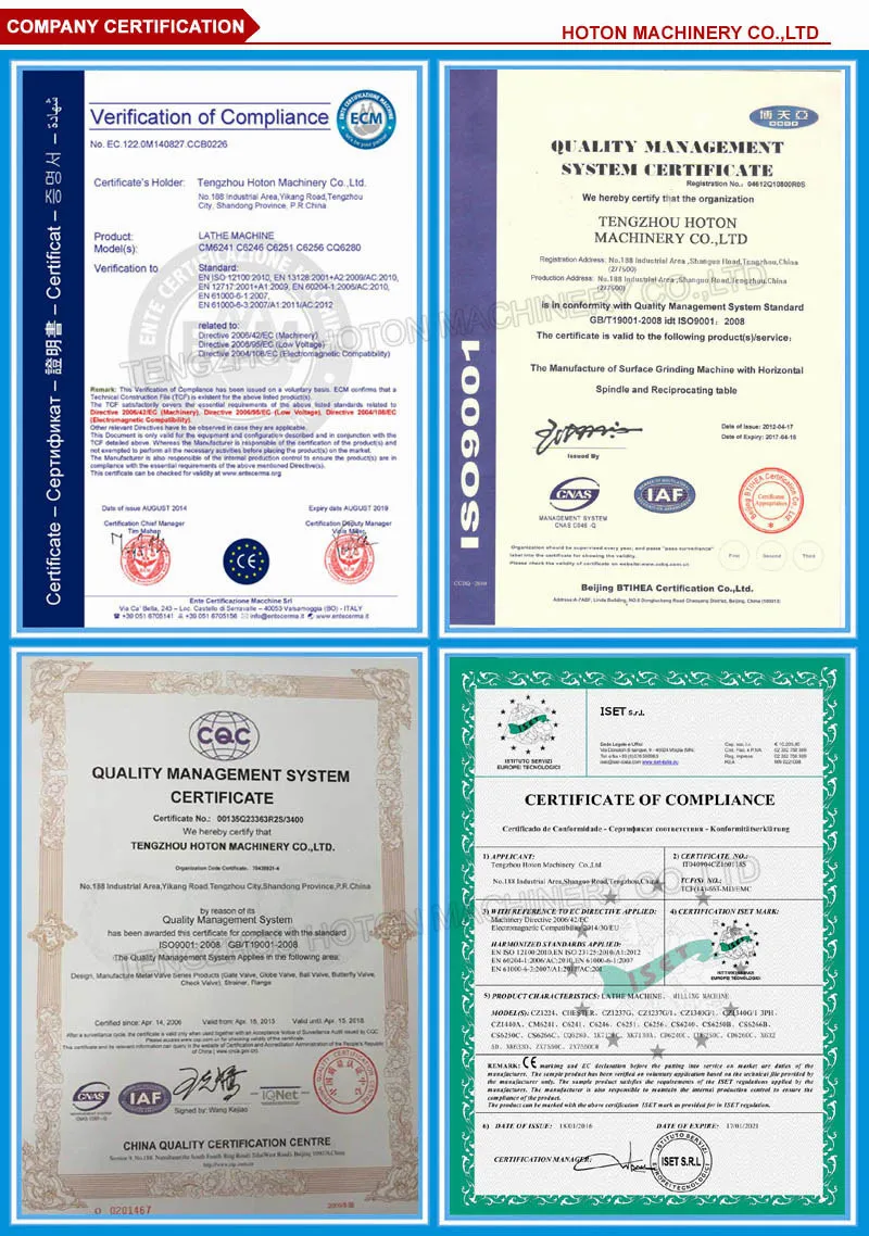 Oil Country Lathe (Pipe Threading Lathe Machine Q1322)