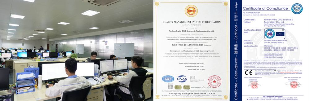 Pratic Gantry Machining Center with High Precision for Aircraft Parts Making