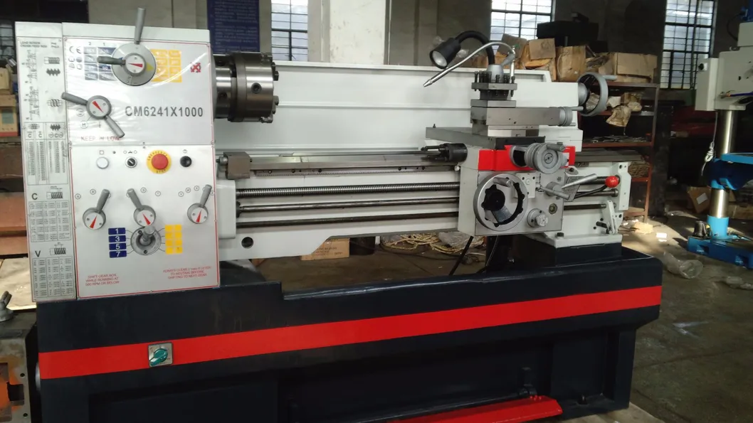 Precision Engine Lathe Cm6241 /1000/1500mm