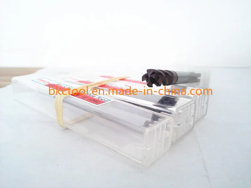 Preda Carbide Long Length Serious 4f Corner Radius Milling Cutters