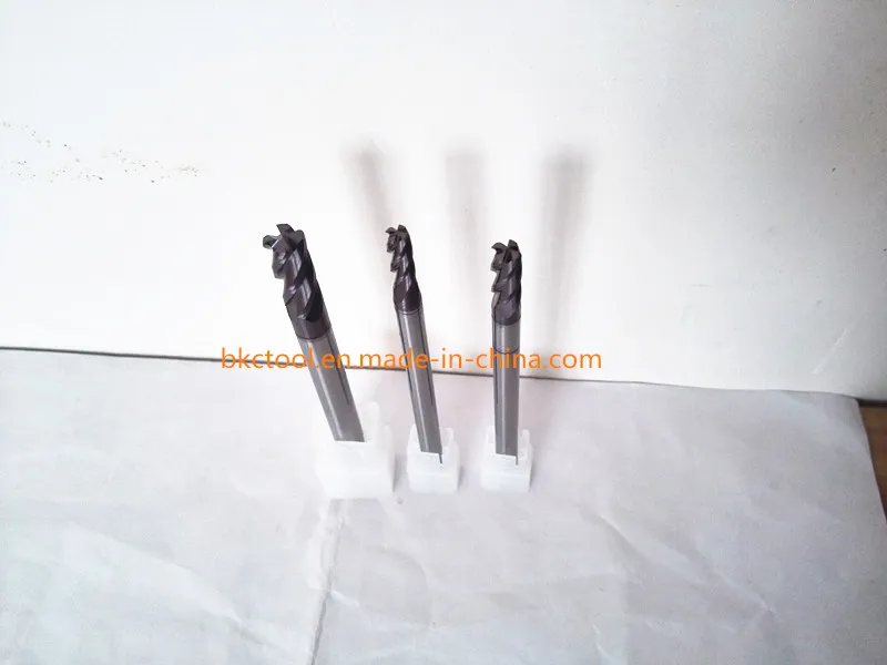 Preda Carbide Long Length Serious 4f Corner Radius Milling Cutters