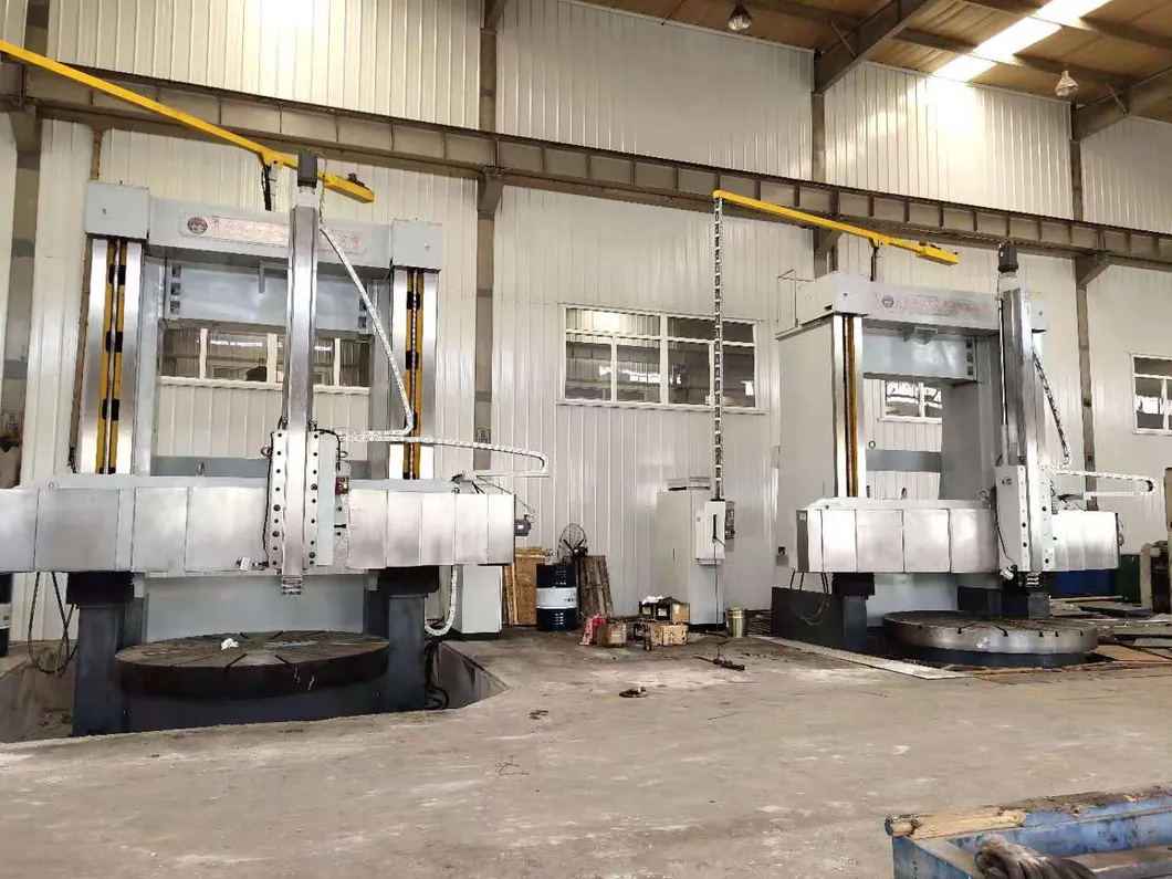 Professional CNC Vertical Lathe with Double Columns for 32 Ton Disc Part Ck5240