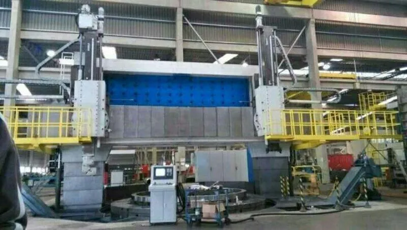 Professional CNC Vertical Lathe with Double Columns for 32 Ton Disc Part Ck5240