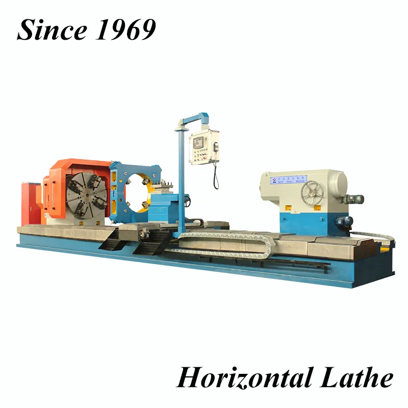 Professional High Quality Horizontal CNC Lathe for Ti-Aluinum Roll Cylinder (CG61100)