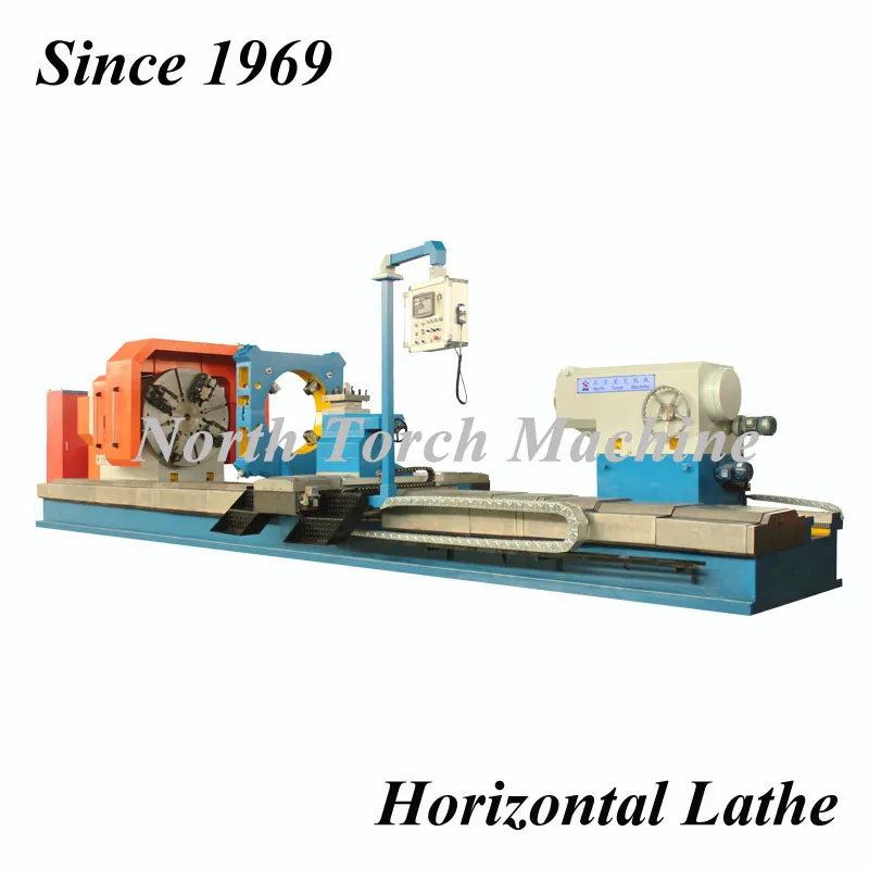 Professional High Quality Horizontal CNC Lathe for Ti-Aluinum Roll Cylinder (CG61100)