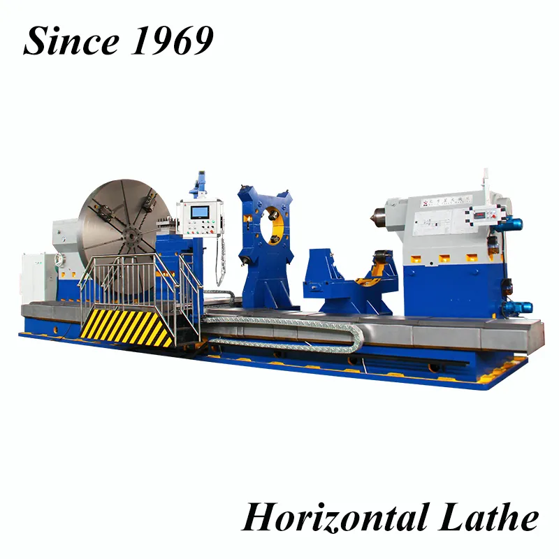 Professional High Quality Horizontal CNC Lathe for Ti-Aluinum Roll Cylinder (CG61100)
