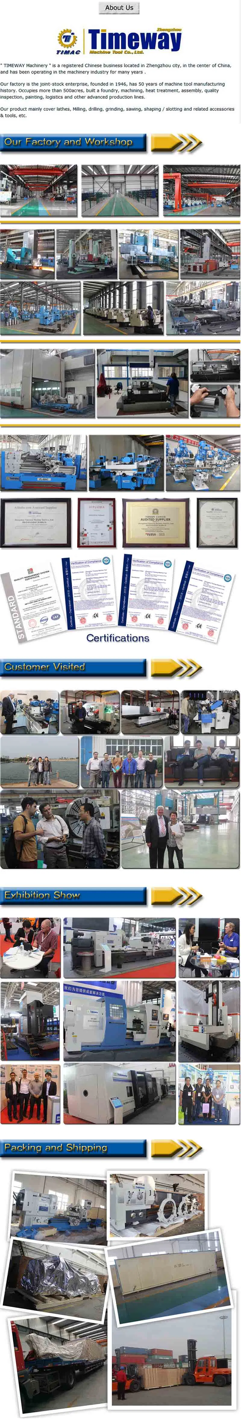 Q-280s Heavy Duty Threading Turning Lathe Machine for Oil Field