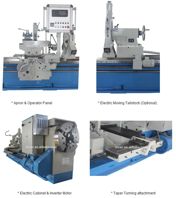 Q-280s Heavy Duty Threading Turning Lathe Machine for Oil Field