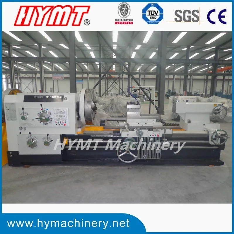 Q1319 Pipe Threading Horizontal Semi Automatic Lathe Machine