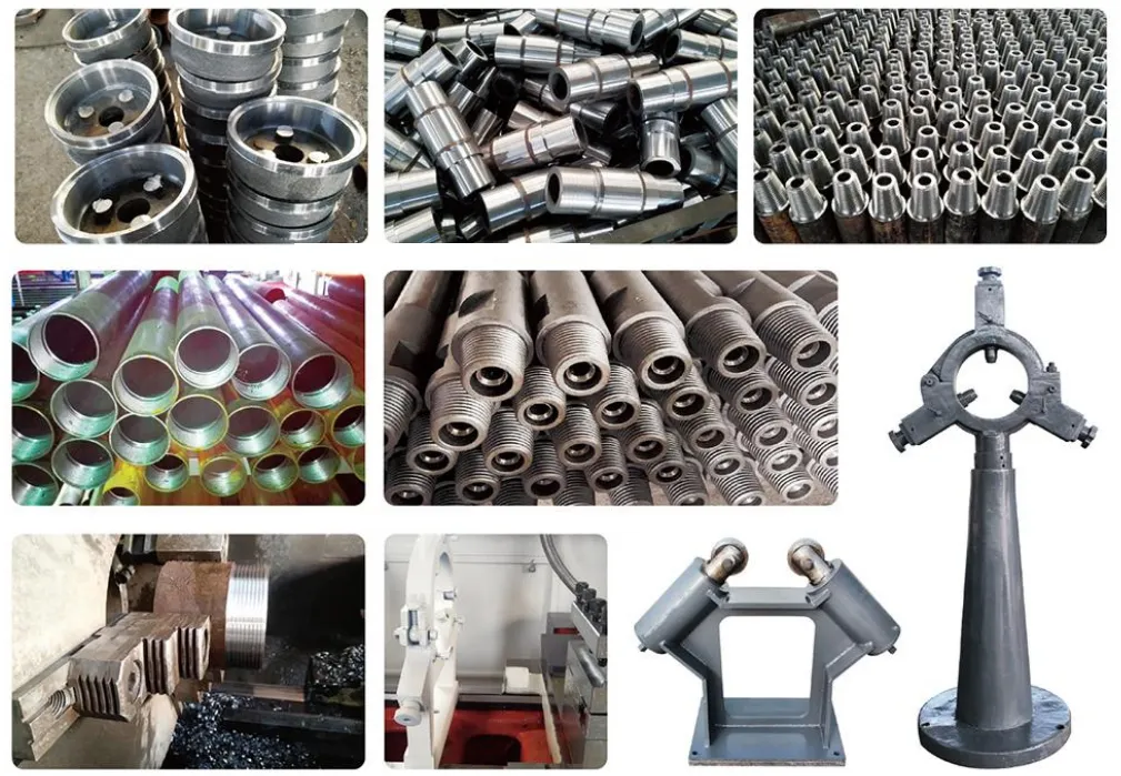 Qk1330 Qk1322 Qk1319 Threaded Pipe CNC Machine Tools Normal Pipe Threading CNC Lathe CNC Machining Turning Center