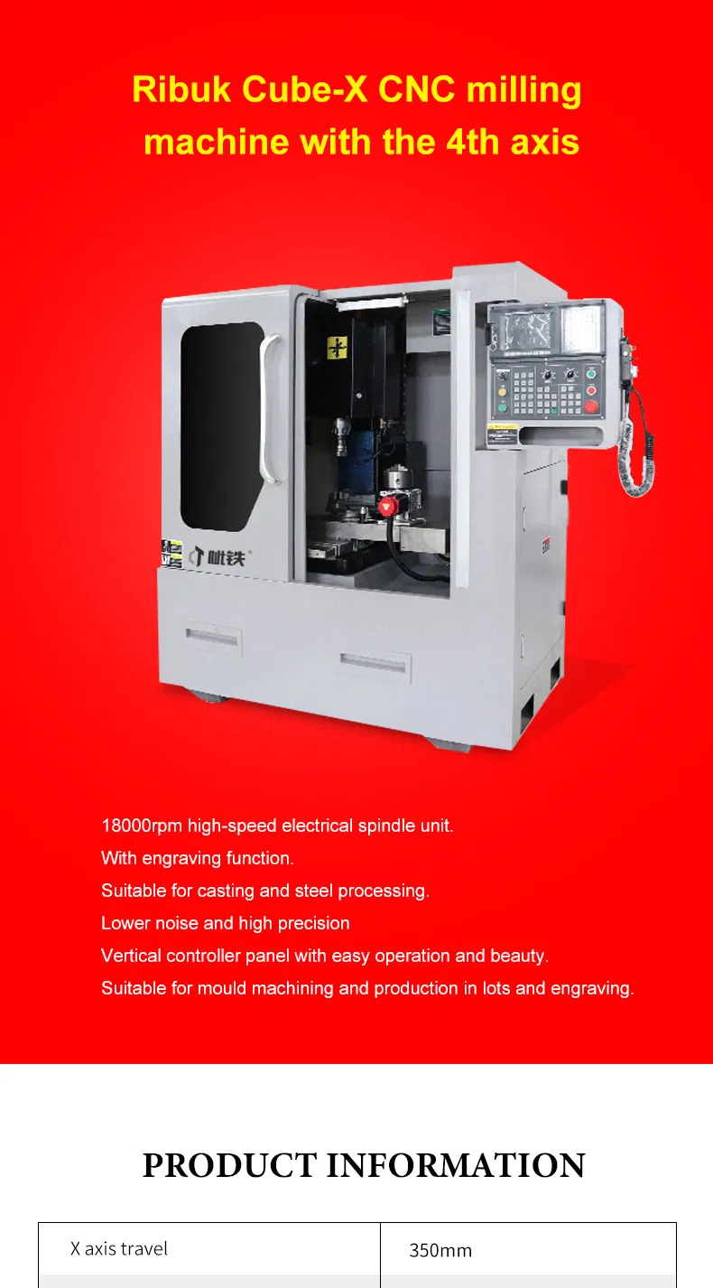 Rubik Cube-X Factory Supply Attractive Hot Selling Good Quality CNC Machine Milling and Drilling