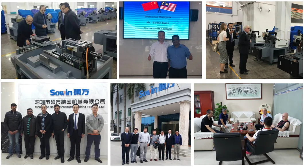 Sliding head Swiss CNC machine for turned parts