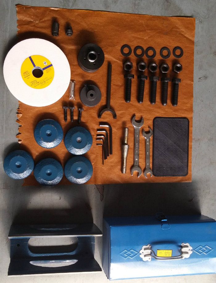 Small PLC Full Auto Surface Grinding Machine for Metal Polishing