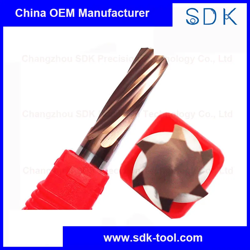 Solid Carbide spiral Flute Reamers for Steel