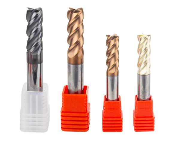 Solid Tungsten Carbide End Mills HRC45/55/60