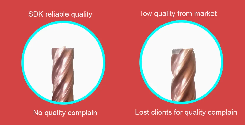 Standard Carbide spiral Flute Reamers for Aluminium in Stocks