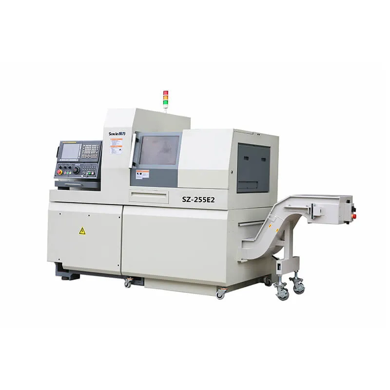 Swiss Automatic Double Spindle CNC Lathe Tool Machine