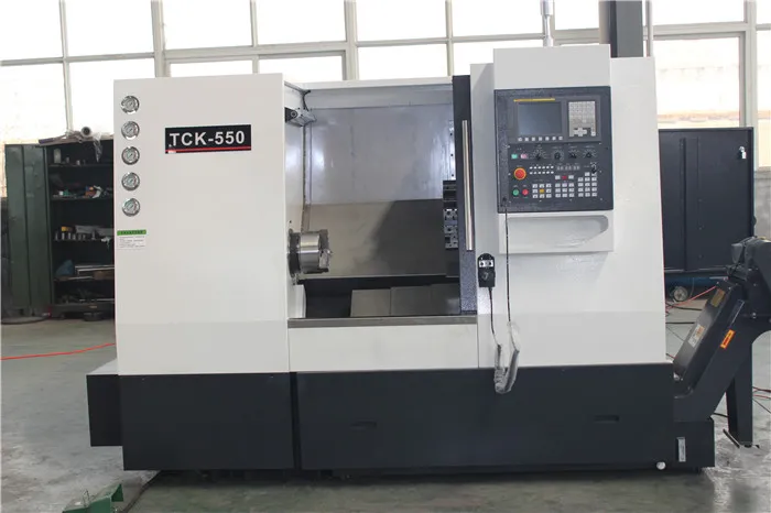 Tck6340 High Speed Inclined Slant Bed Lathe CNC Turning Center Machine