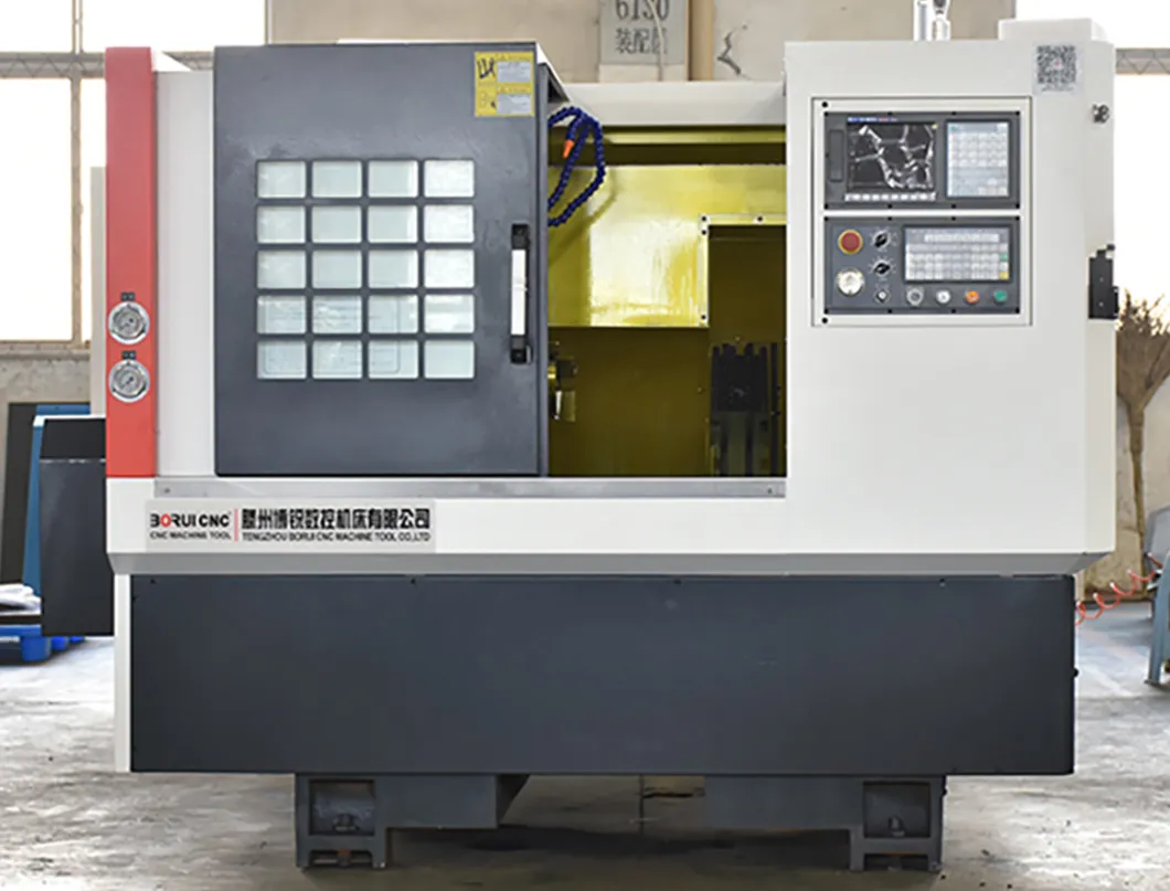 Tck6340 Tck6350 Horizontal CNC Turning Metal Lathe Slant Bed High Quality