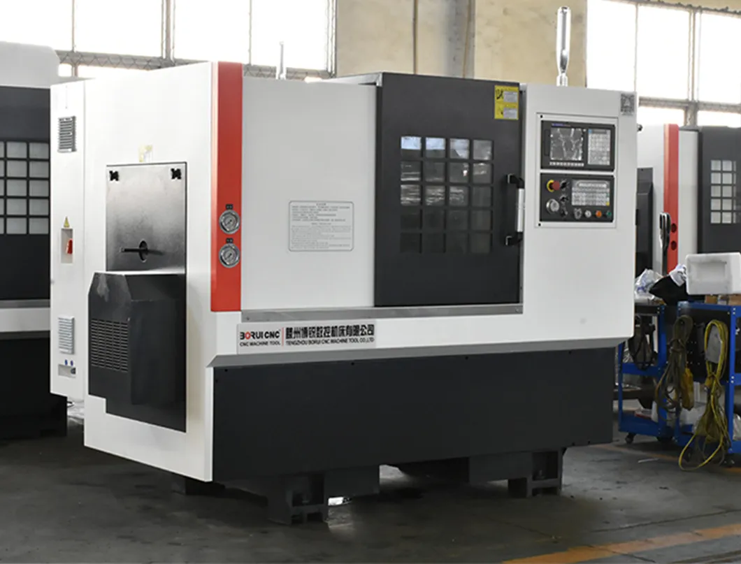 Tck6340 Tck6350 Horizontal CNC Turning Metal Lathe Slant Bed High Quality