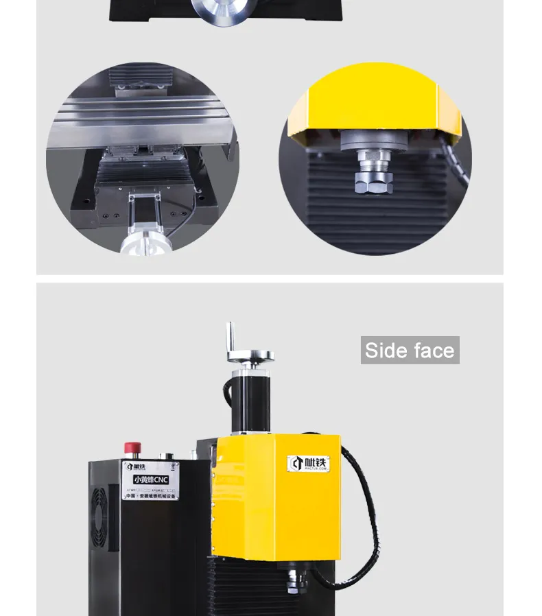 Top Sponsor Listingcnc Machine Milling Milling Machine Supplier CNC Equipment Machine Mini Milling Machine Small Wasp
