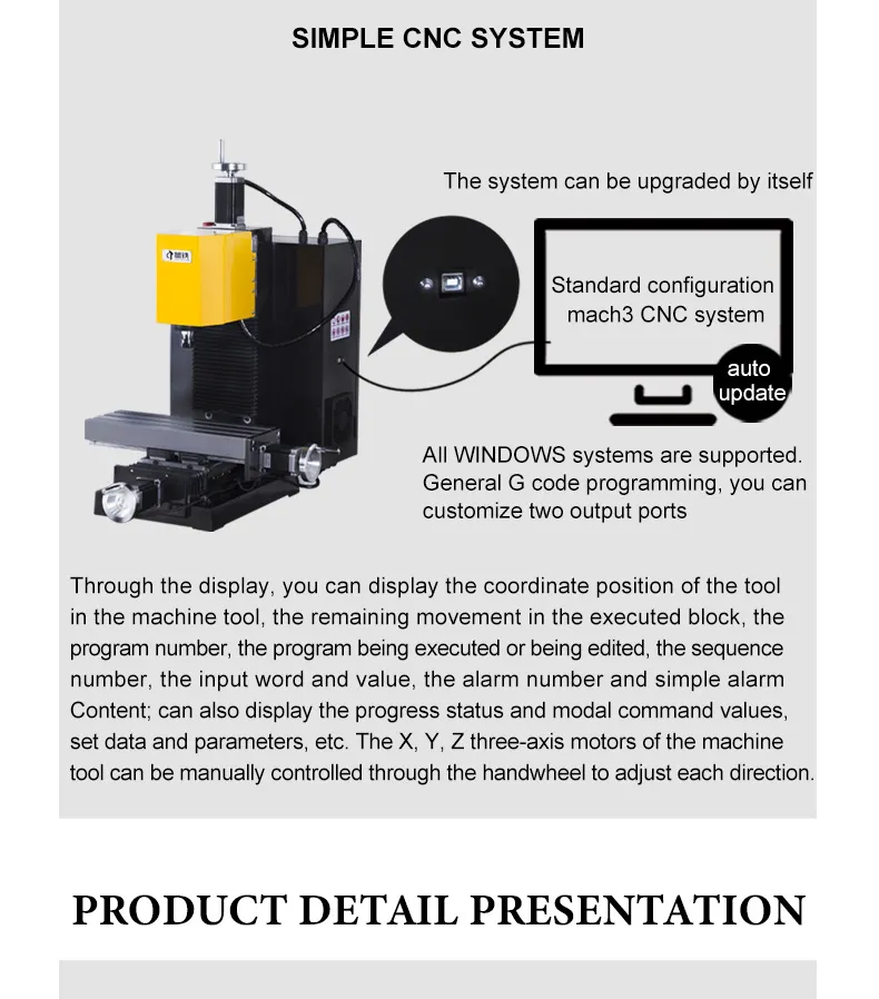 Top Sponsor Listingcnc Machine Milling Milling Machine Supplier CNC Equipment Machine Mini Milling Machine Small Wasp