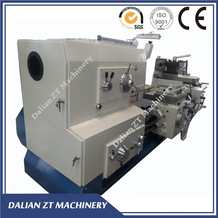 Torno Grande Large Horizontal 970mm Guideway Lathe 6T-32T 3-15m Center Distance