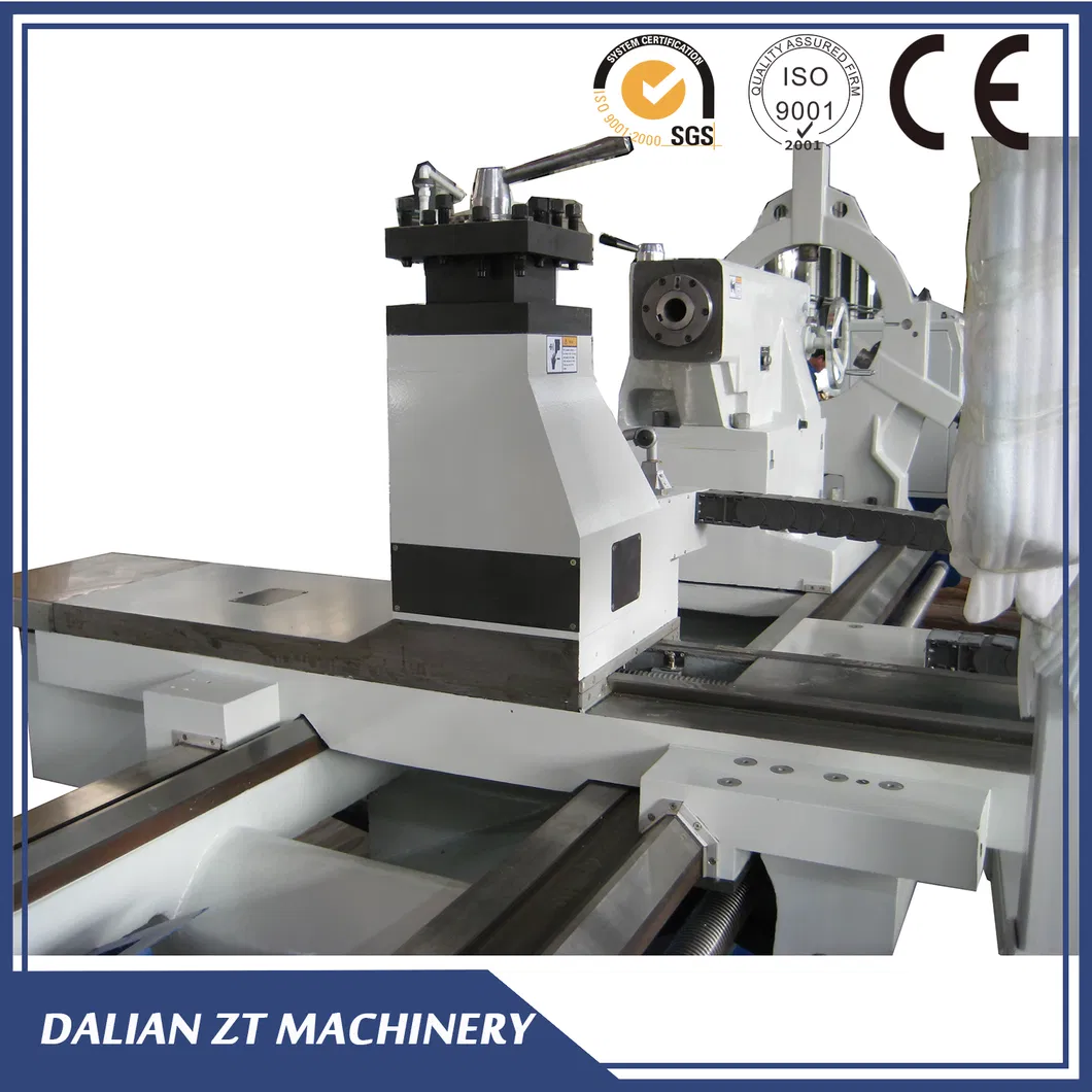 Torno Grande Large Horizontal 970mm Guideway Lathe 6T-32T 3-15m Center Distance