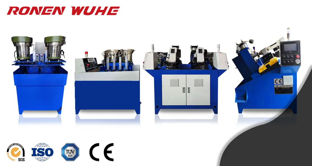 Two Spindle Two Vibration M18 M30 Hex Bolt with Hex Nut 38b Nut Tapping Machine