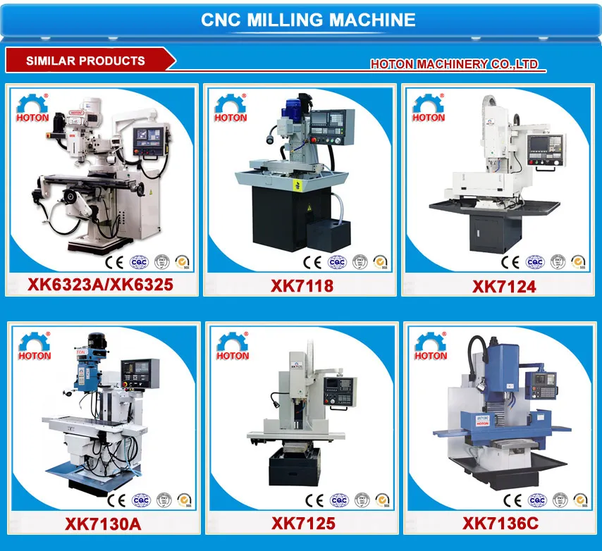 Universal Metal CNC Milling Machine (XK7130)