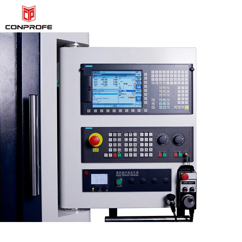 Vertical Type 220V Single Phase CNC Mill Machine Swiss Metal Milling Machine