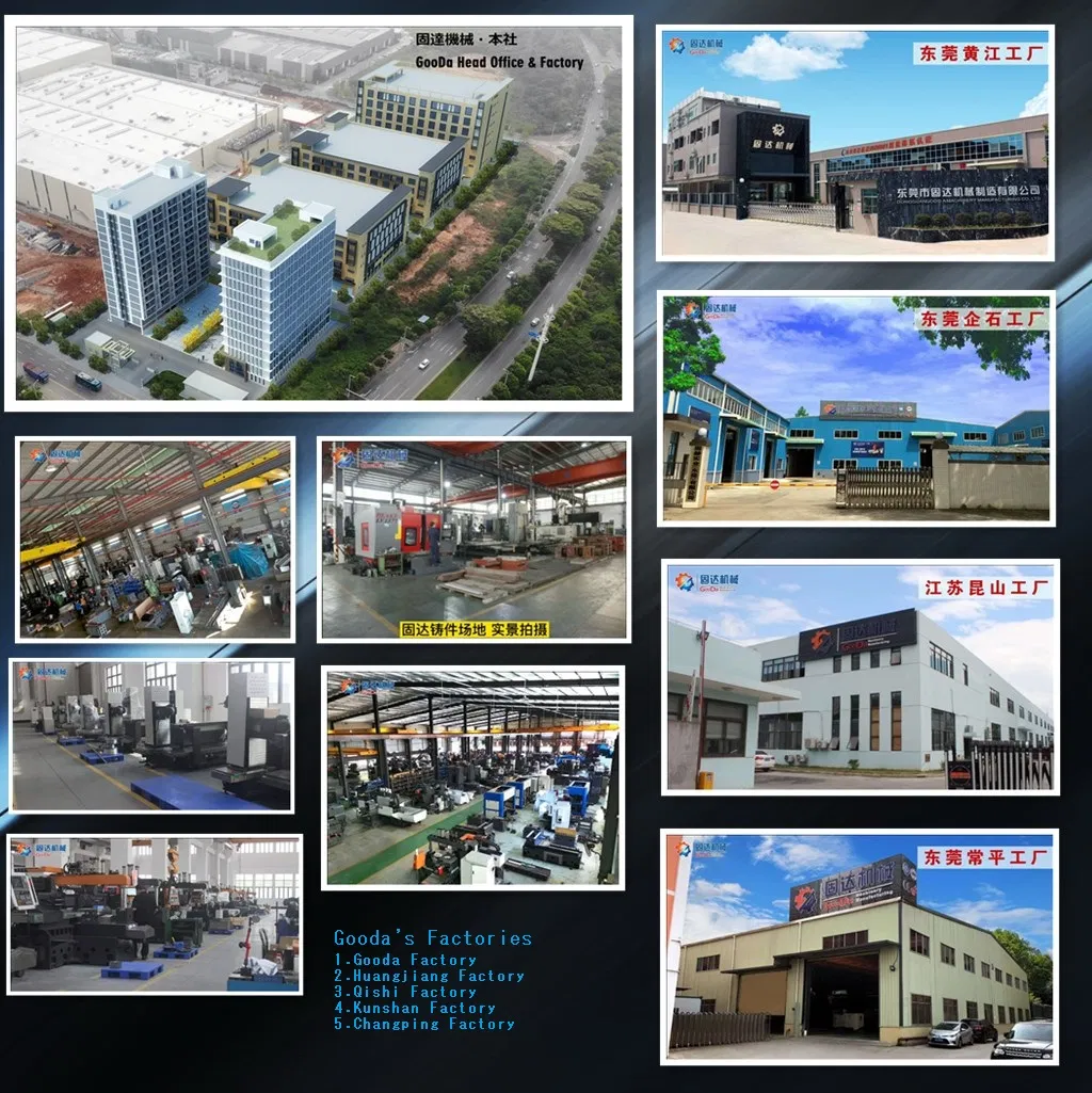 Vm-2330nc Gooda CNC Planer Milling Machine Bridge Milling Vertical Milling