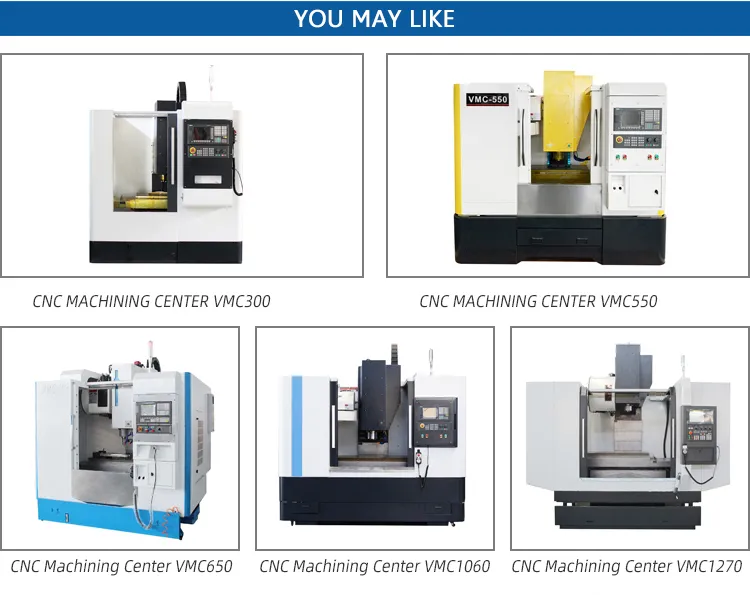 Vmc850 CNC 5 Axis Machining Center Vertical and Horizontal Type CNC Machining Center Price