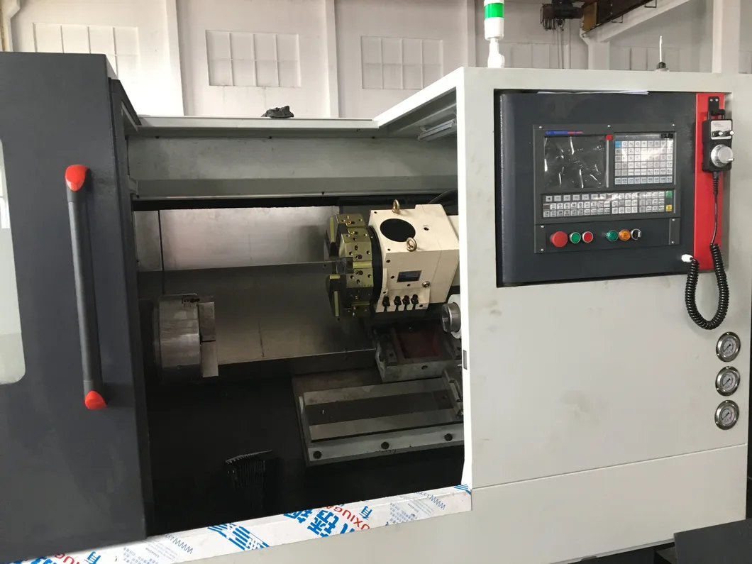 with Slanting Rail 45&Deg CNC Center Lather