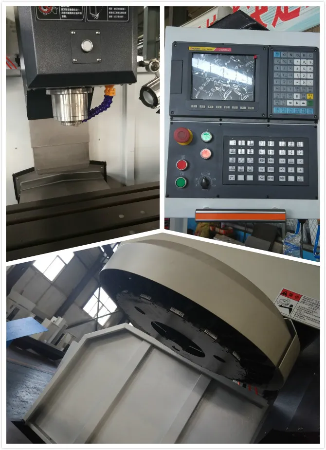 Xk1050 China Universal Metal 3 Axis Vertical CNC Milling Machine